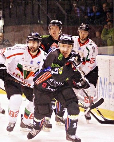 GKS Tychy - Ciarko PBS Bank Sanok 4:3k. (11.01.2013) 