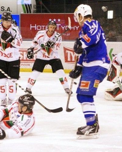 PO: GKS Tychy - Aksam Unia Oświęcim k.4:5