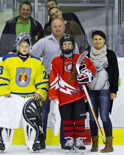 Turniej w Sanoku U12: Niedźwiadki Sanok - Mołodeczno 6:5