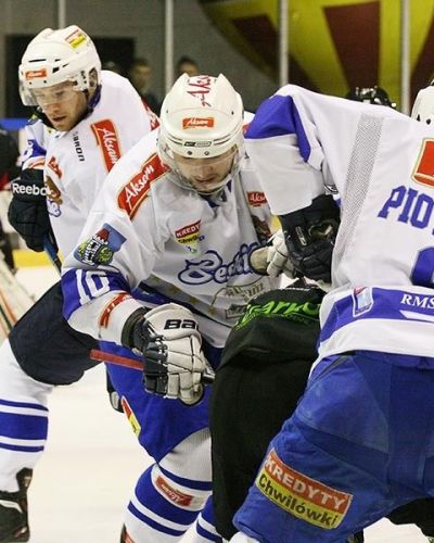 Aksam Unia - Ciarko Sanok 1:6 ( 12 I 2014 )