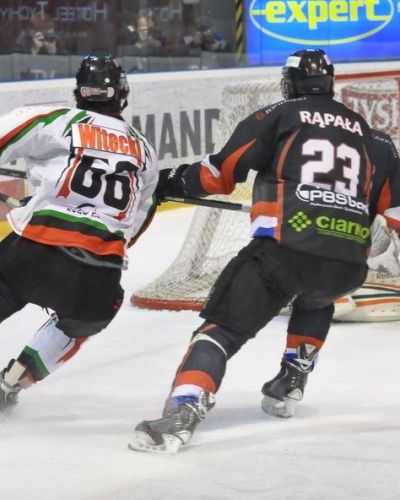 GKS Tychy - Ciarko PBS Bank Sanok 3:4 [01.04.14r.]