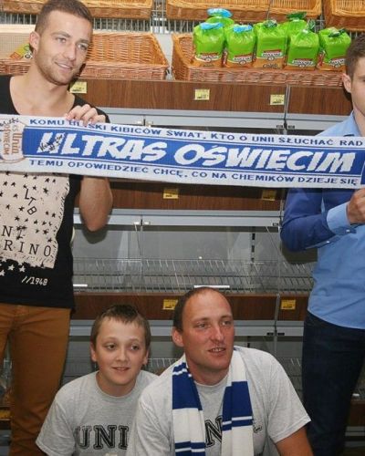 Mateusz i Damian spotkanie z kibicami