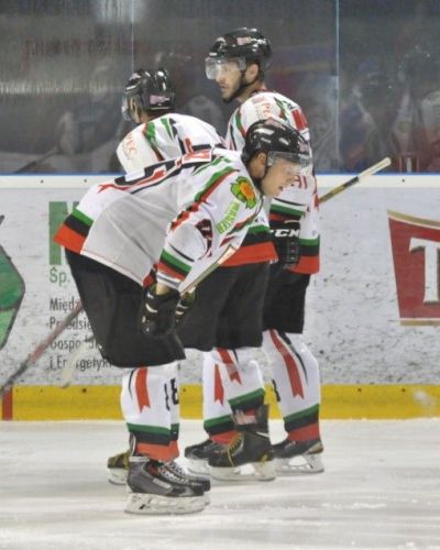 sparing: GKS Tychy - Aksam Unia Oświęcim 8:3 [05.08.14r.]
