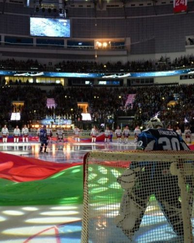 KHL: Dynamo Mińsk - CSKA Moskwa 3-2 (14.09.14)