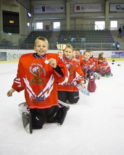 Ogólnopolski Turniej Mini-Hokeja - dekoracja (Fot. T. Sowa)