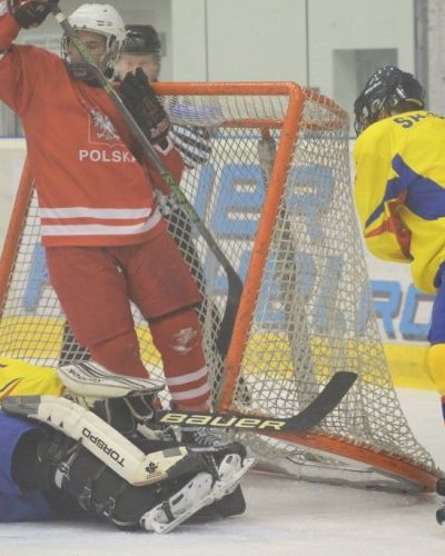 MŚ 18 IIA: Polska - Rumunia 10:3 (07.04)