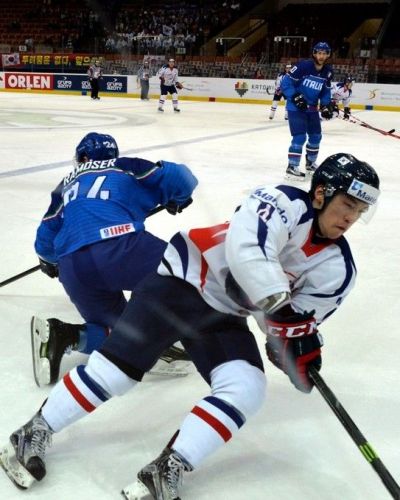 MS IA Katowice, Włochy - Korea Płd. 2-1, foto: W.Buszta
