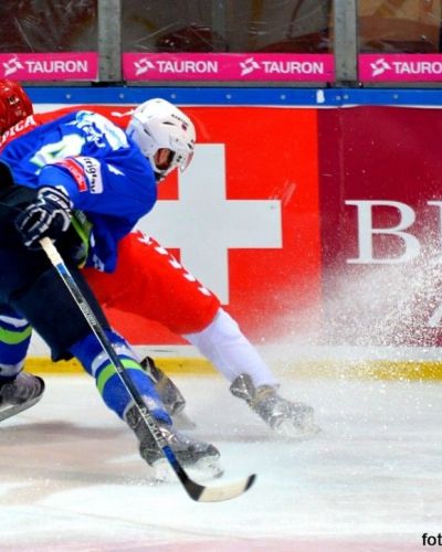 EIHC Katowice; Polska - Słowenia 1-4 (09.02.17) foto: W.Buszta