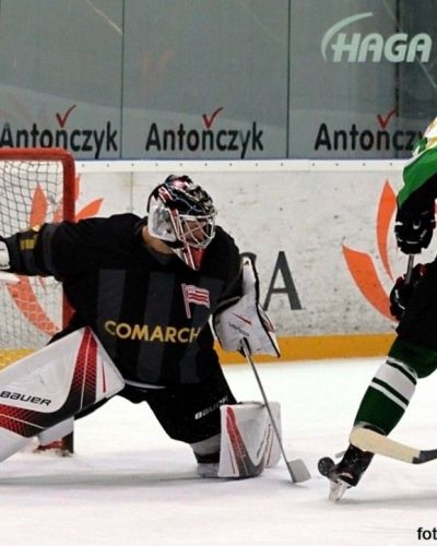JKH GKS Jastrzębie - Comarch Cracovia 1-3, (03.11.17) foto: W.Buszta