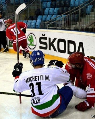 EIHC Budapeszt, Polska - Włochy 3-4, (12.11.17), foto: W.Buszta