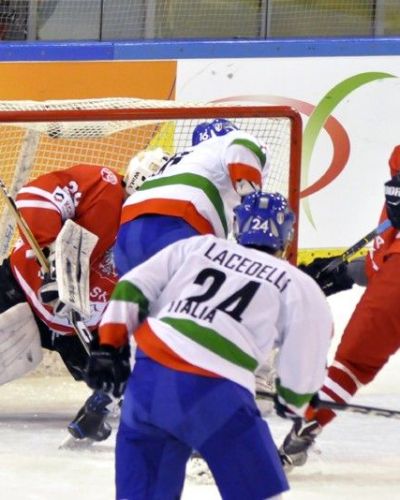 EIHC w Janowie: Polska - Włochy 1 : 2 (16.02.2018)