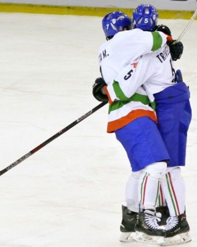 EIHC w Janowie: Węgry - Włochy 4 : 1 (17.02.2018)