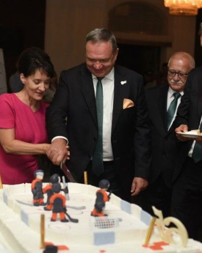 Gala z okazji 65-lecia hokeja na lodzie w Jastrzębiu-Zdroju