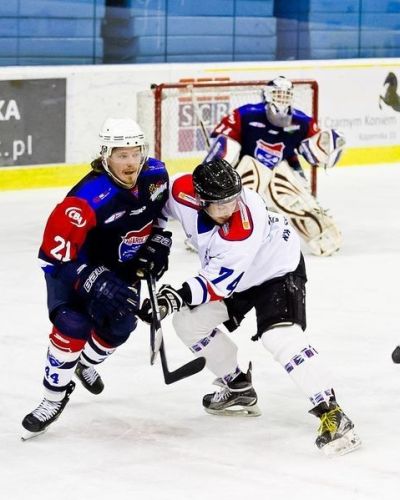 Ciarko KH 58 Sanok - HK Bardejów 3:5 (02.12) Fot. Tomasz Sowa