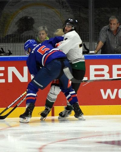CHL: GKS Tychy - Adler Mannheim 2:3 po dogrywce [01.09]