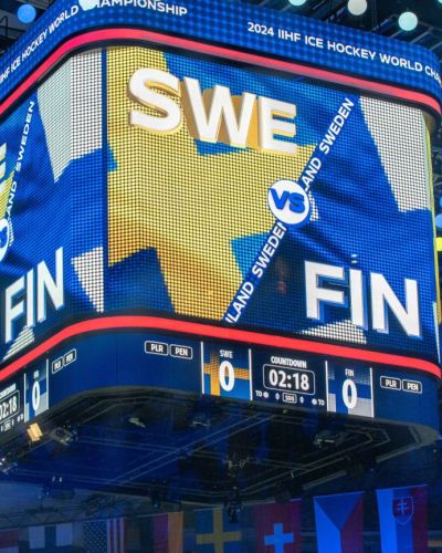 Mistrzostwa Świata Elity Czechy 2024 Ćwierćfinał SZWECJA - FINLANDIA 2-1 d.
