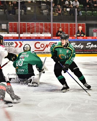 1 mecz PLAY OFF GKS Tychy - JKH GKS Jastrzębie 6:3 (1:0, 2:1, 3:2)