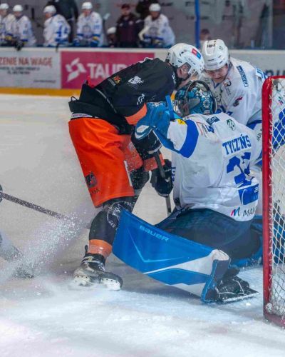 Mecz PLAY OFF nr 3 UHT SABERS OŚWIĘCIM - FUDEKO GAS GDAŃSK 5-2 (22.03.2026r)
