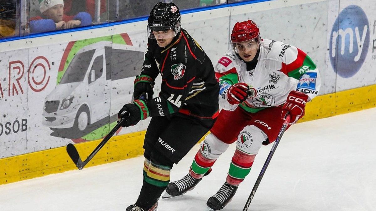 Aapo Ahola, obrońca GKS-u Tychy (fot. Natalia Woźniak)