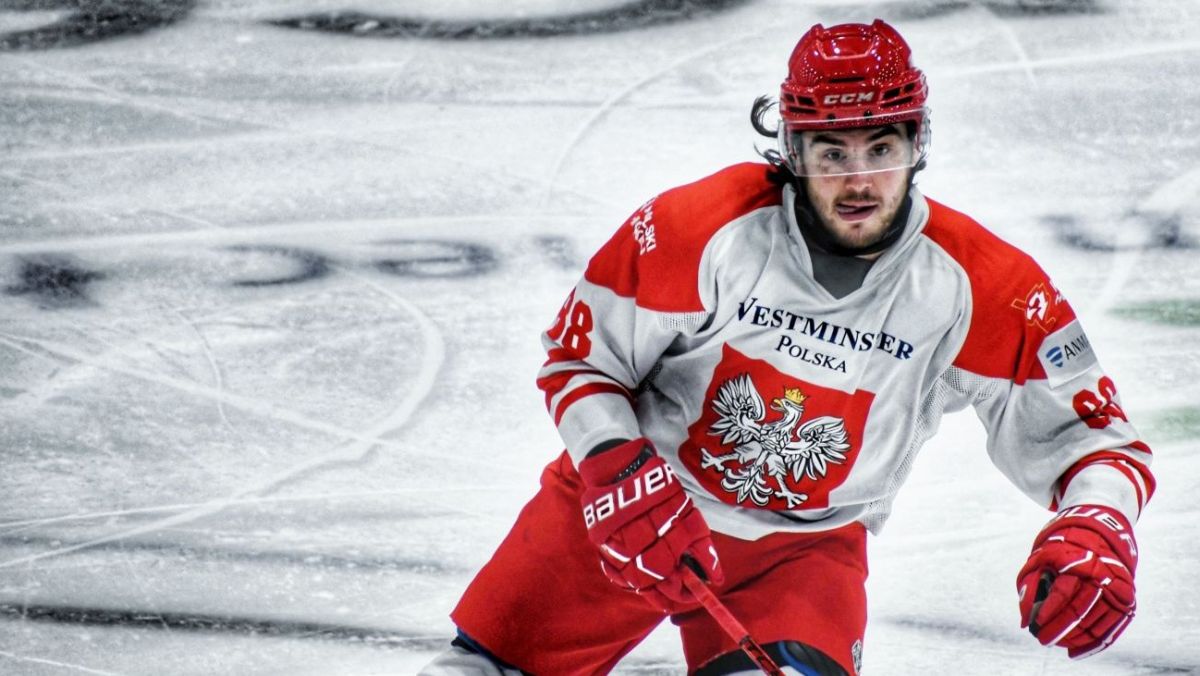 Alan Łyszczarczyk, napastnik reprezentacji Polski (fot. Kinga Bednarczyk)