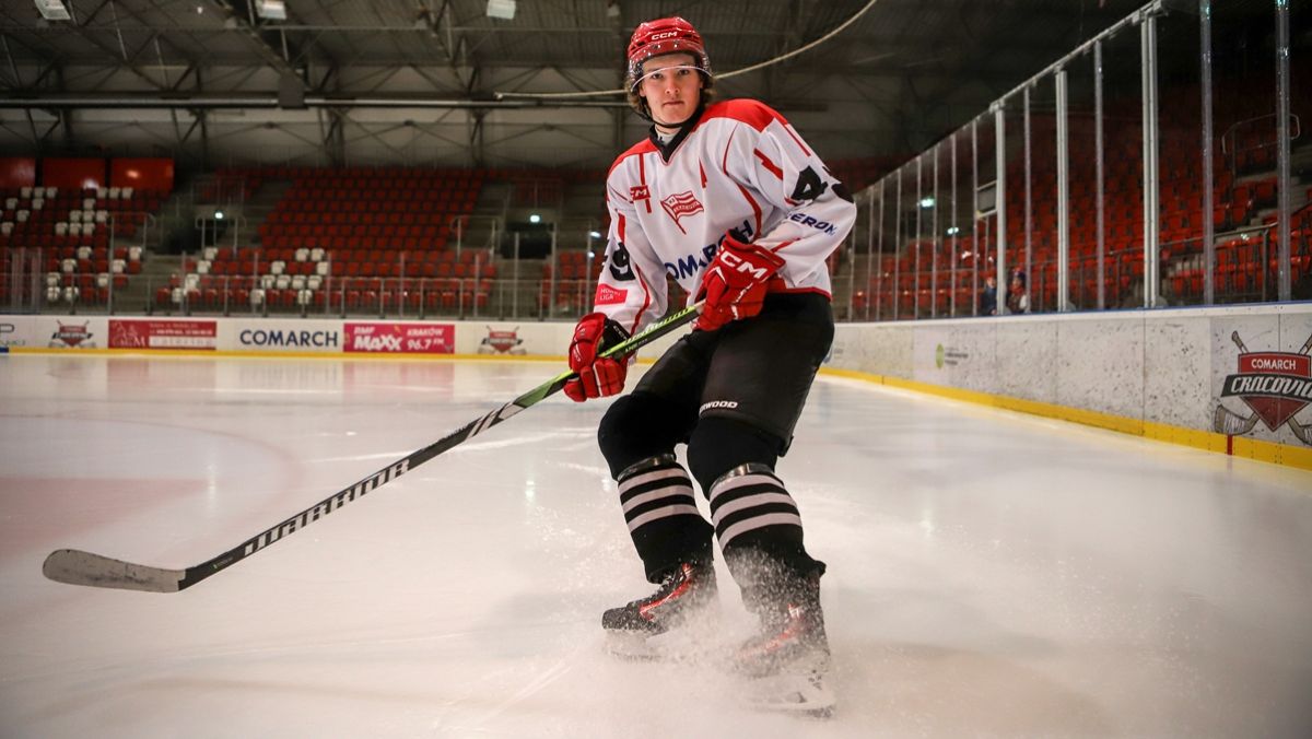 Alexis Toussaint / fot: cracovia-hokej.pl