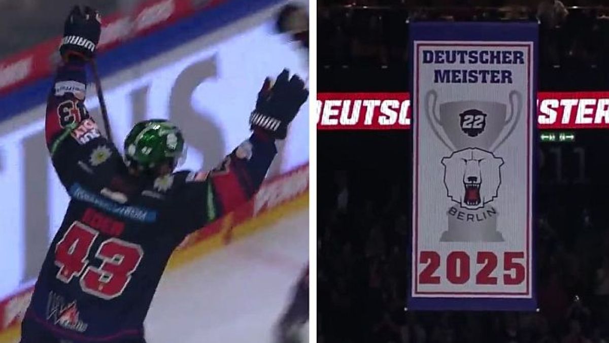 Andreas Eder / baner mistrzowski Eisbären Berlin