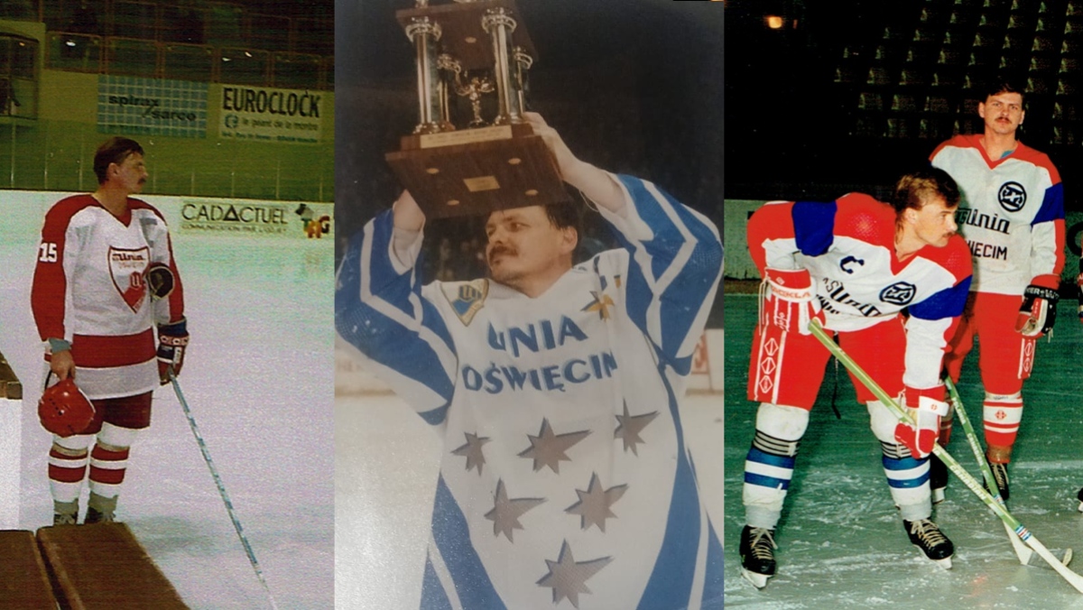 Andrzej Kotoński "Rączka", były zawodnik Unii Oświęcim (fot. zbiory Macieja Kosnowskiego)