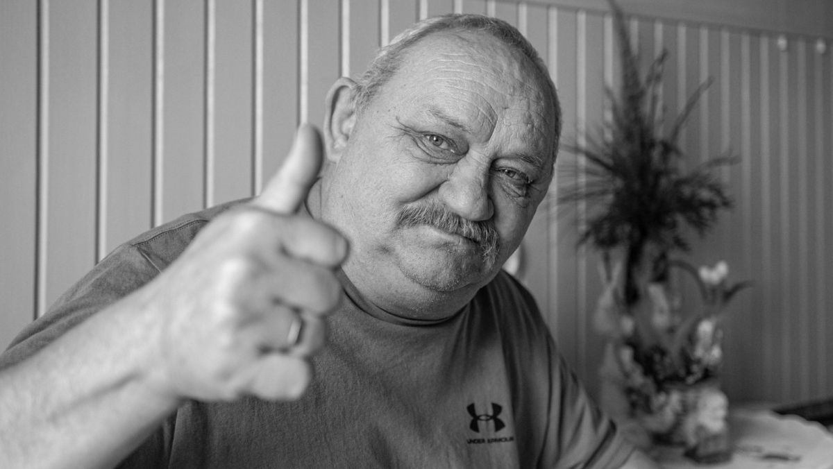 Andrzej Matlak, były zawodnik Unii Oświęcim / fot: Jarosław Fiedor