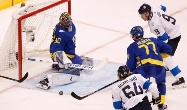 Skrót meczu z Pucharu Świata Szwecja - Finlandia 2:0  (20.09.2016)