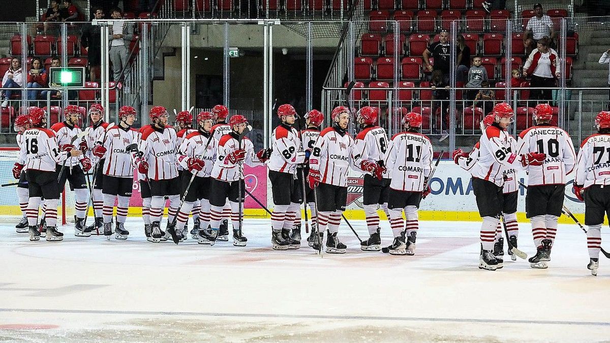 Hokeiści Comarch Cracovii [foto: Natalia Woźniak]