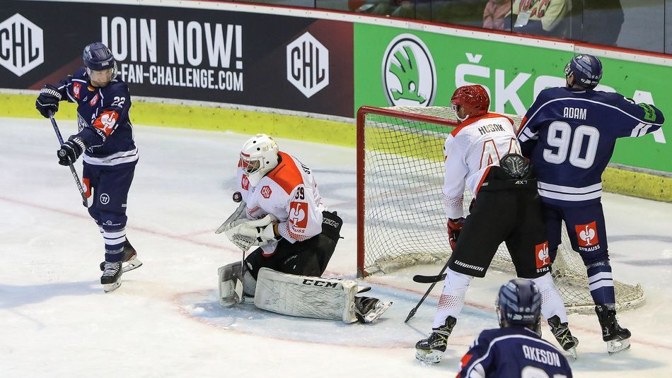 Comarch Cracovia kontra Straubing Tigers w Hokejowej Lidze Mistrzów (Foto: cracovia-hokej.pl)