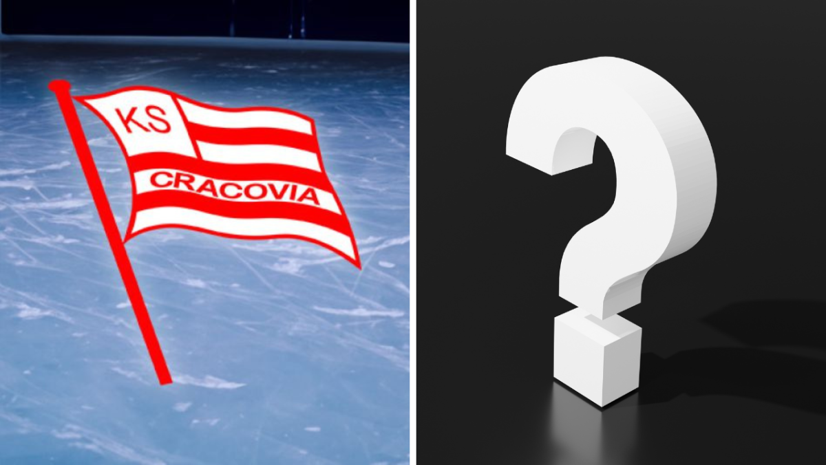 Cracovia logo i znak zapytania
