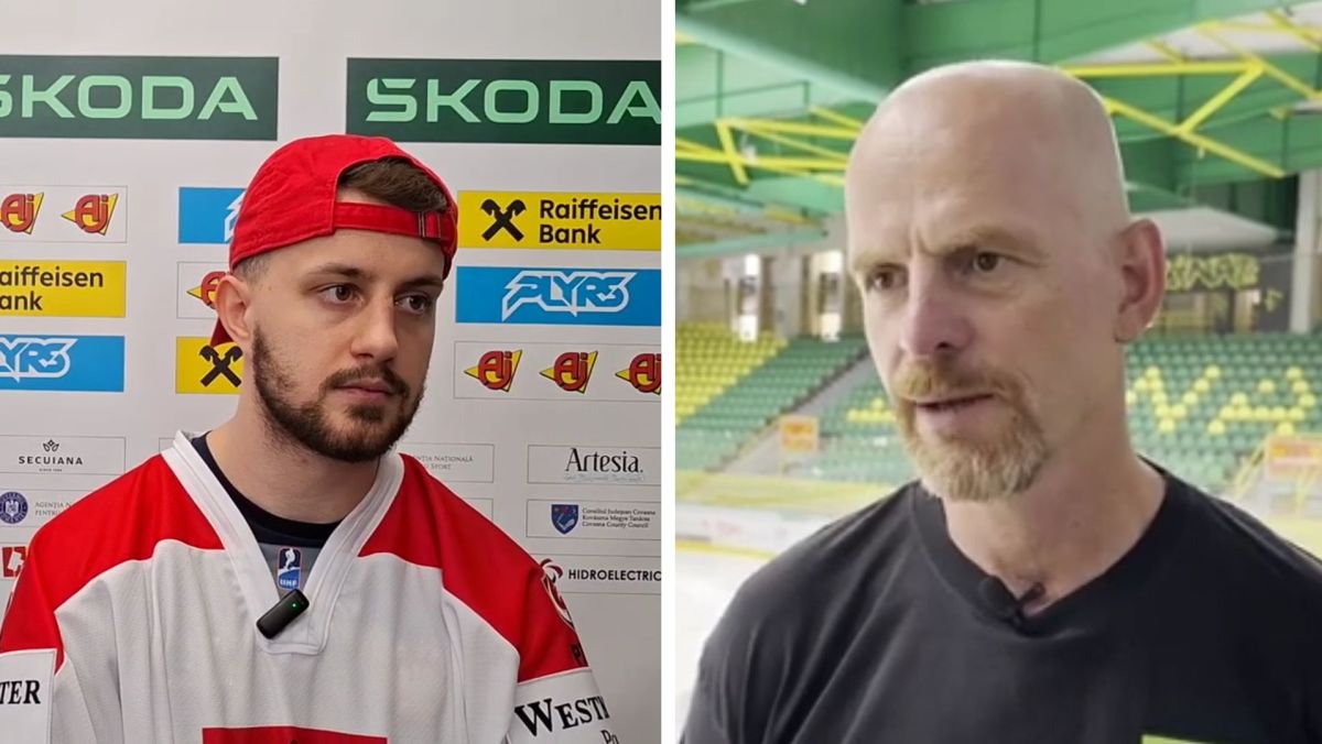 Damian Tyczyński (VHK Vsetín) / Daniel Babka (trener VHK Vsetín)