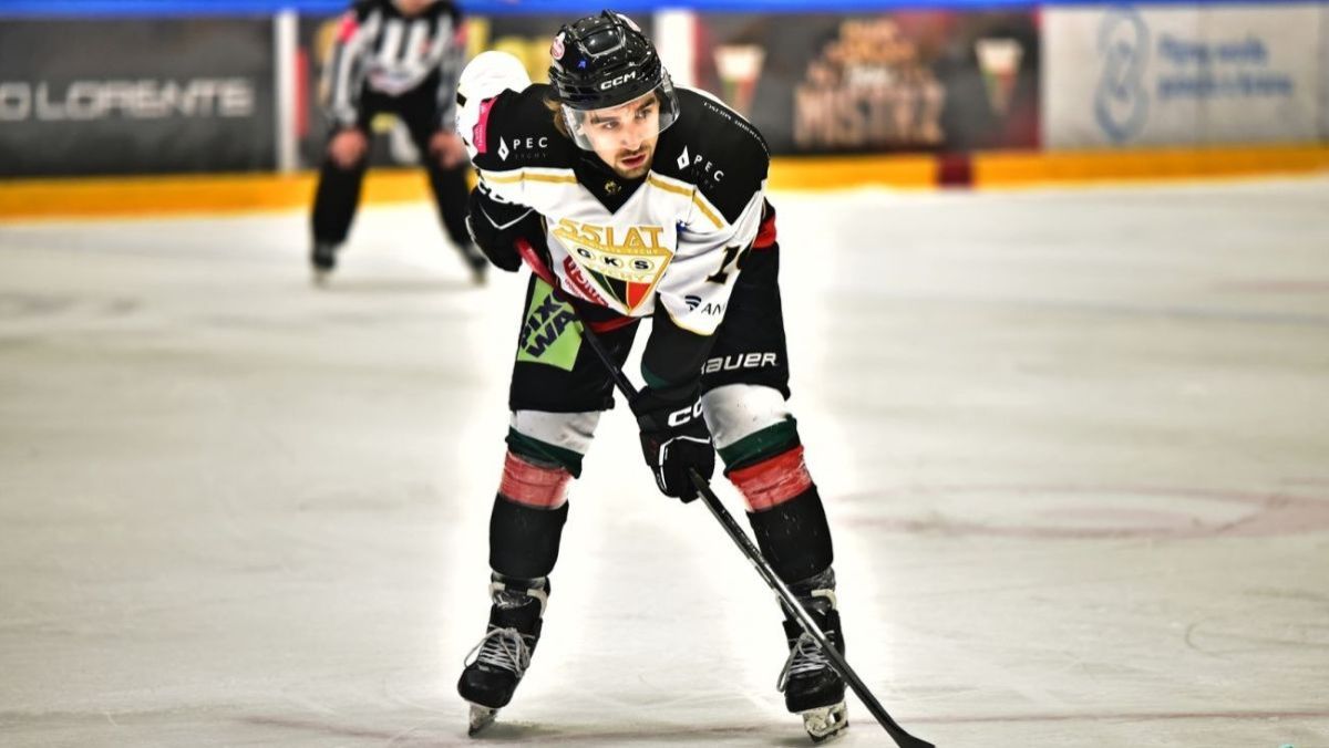Dominik Paś, napastnik GKS-u Tychy (fot. Tomasz Gonsior)