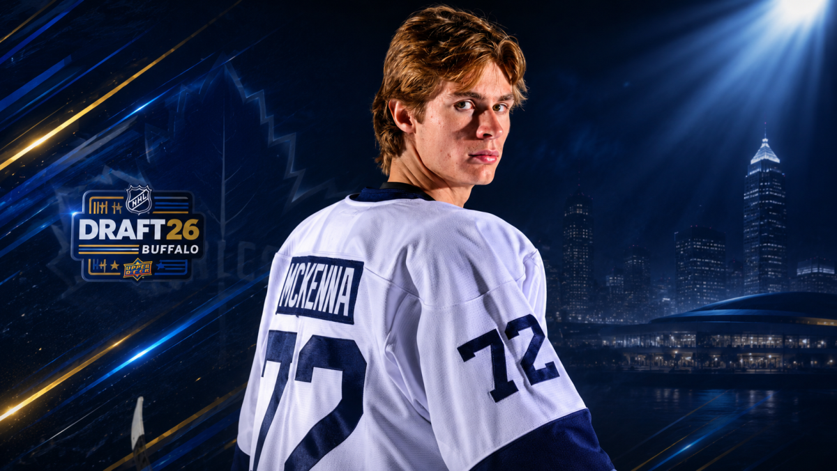 Gavin McKenna numer 1 draftu NHL 2026.