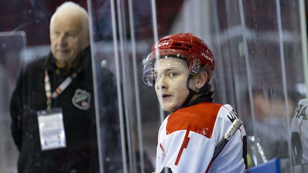 Fabian Kapica, napastnik Comarch Cracovii (fot. Ania Bryja)