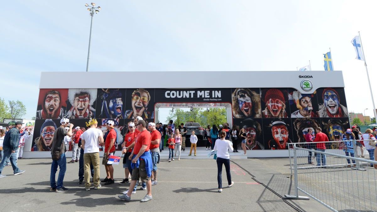 Fan Zone podczas Mistrzostw Świata Elity (Foto: IIHF.com)