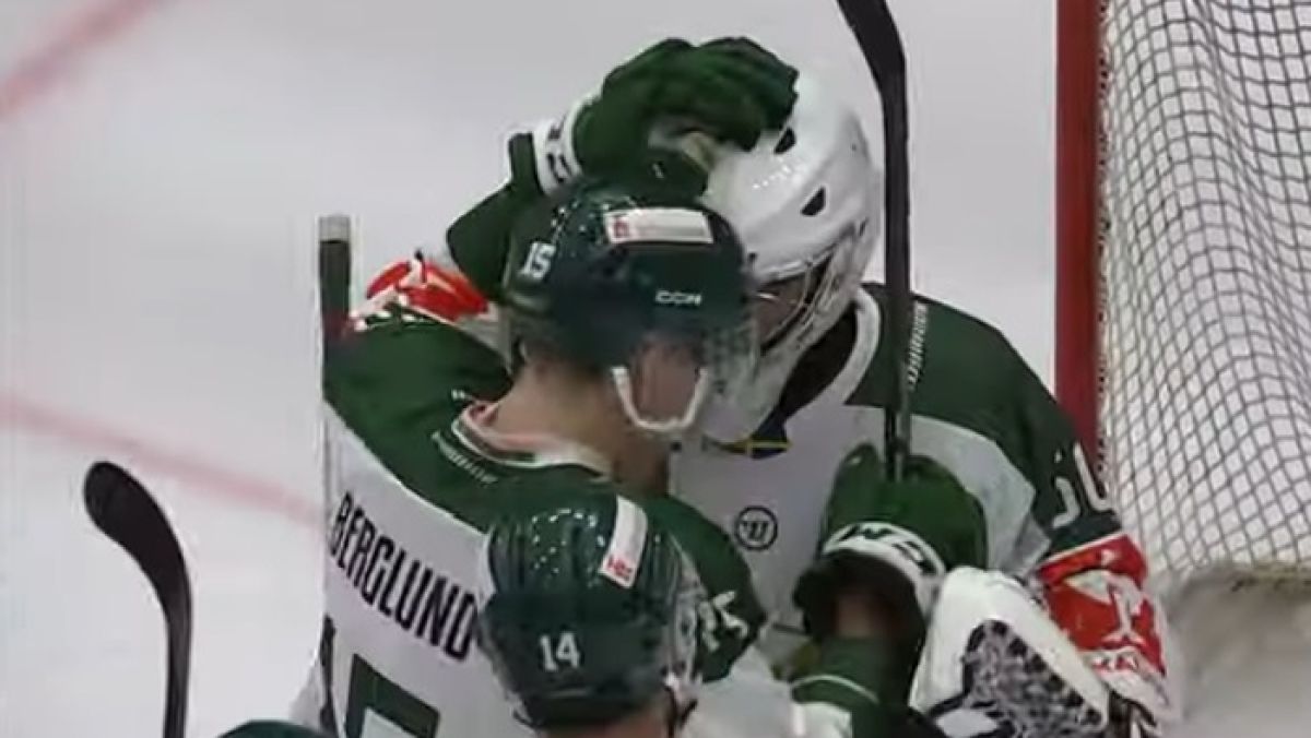 Jack Berglund i Damian Clara (obaj Färjestad Karlstad)