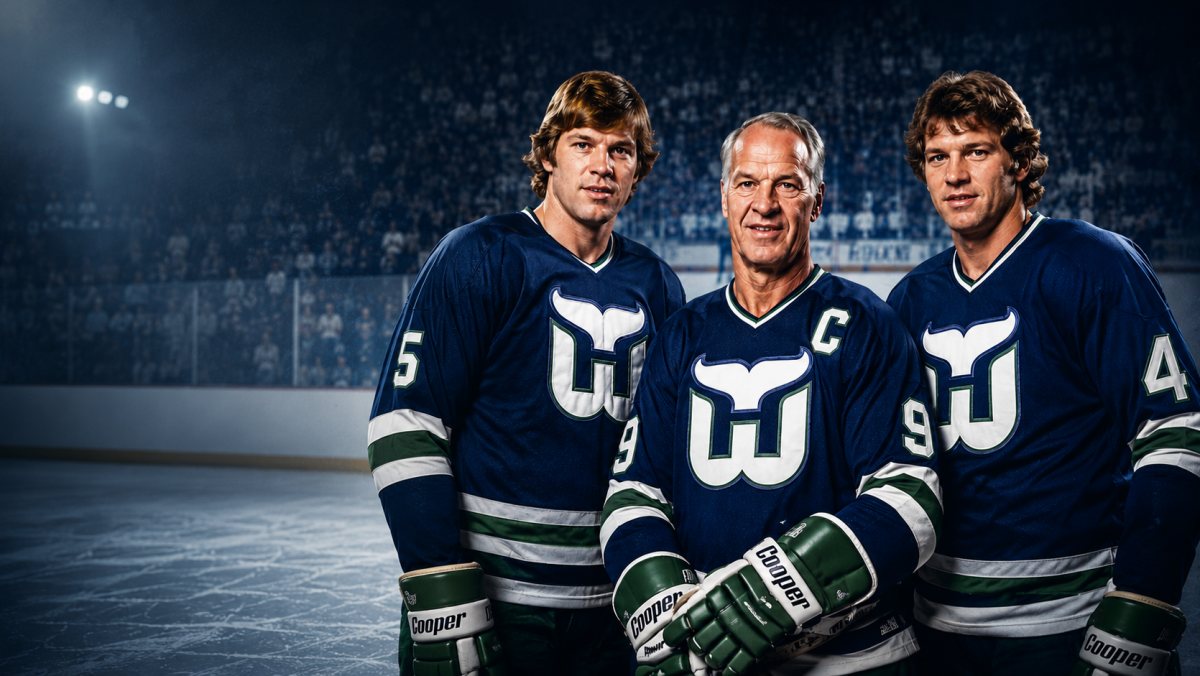 Gordie Howe zagrał z dwoma synami kilka sezonów!