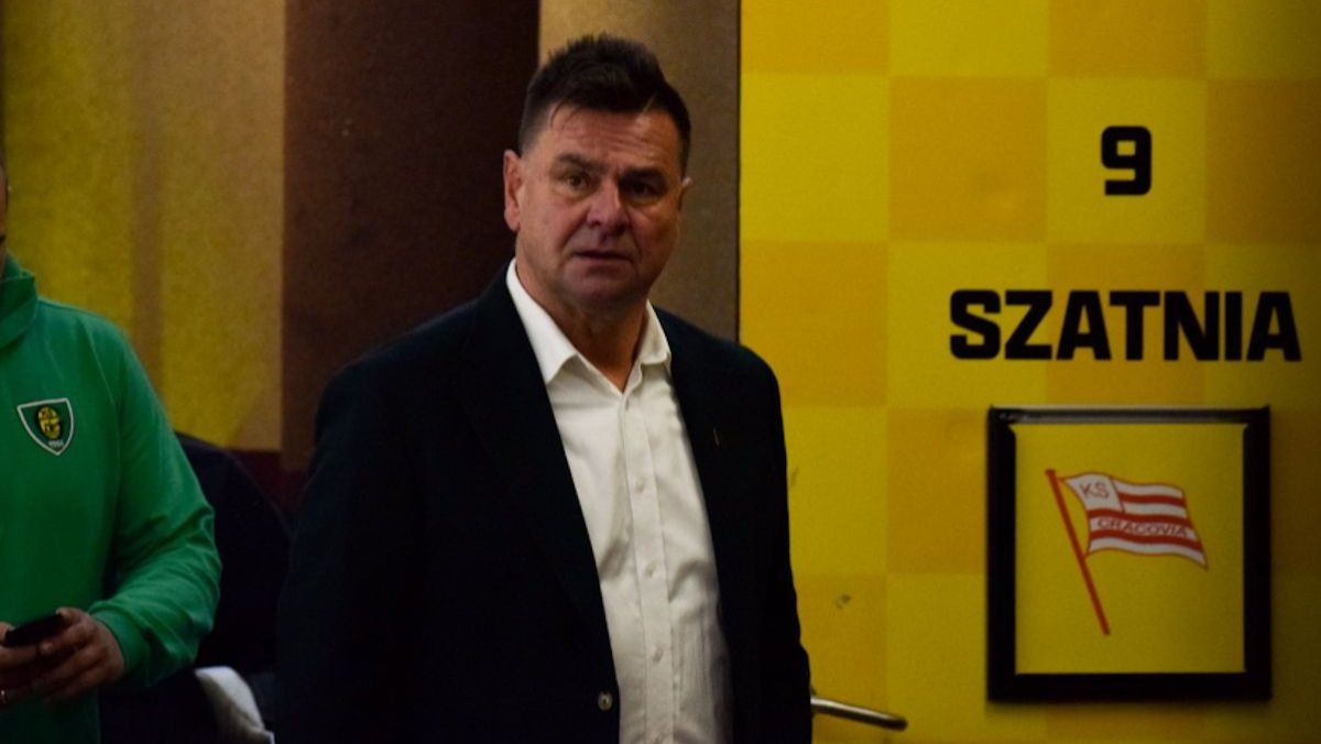 Jacek Płachta, trener GKS-u Katowice (fot. Paulina Stępień)