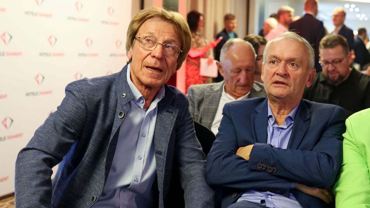 Wiesław Jobczyk i Andrzej Zabawa [foto: Polski Hokej]