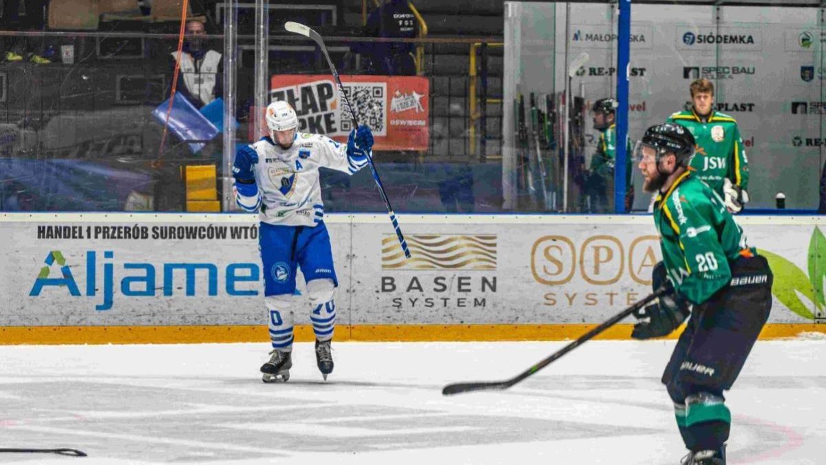 Joe Morrow, obrońca KS Unii Oświęcim (fot. Jarosław Fiedor)