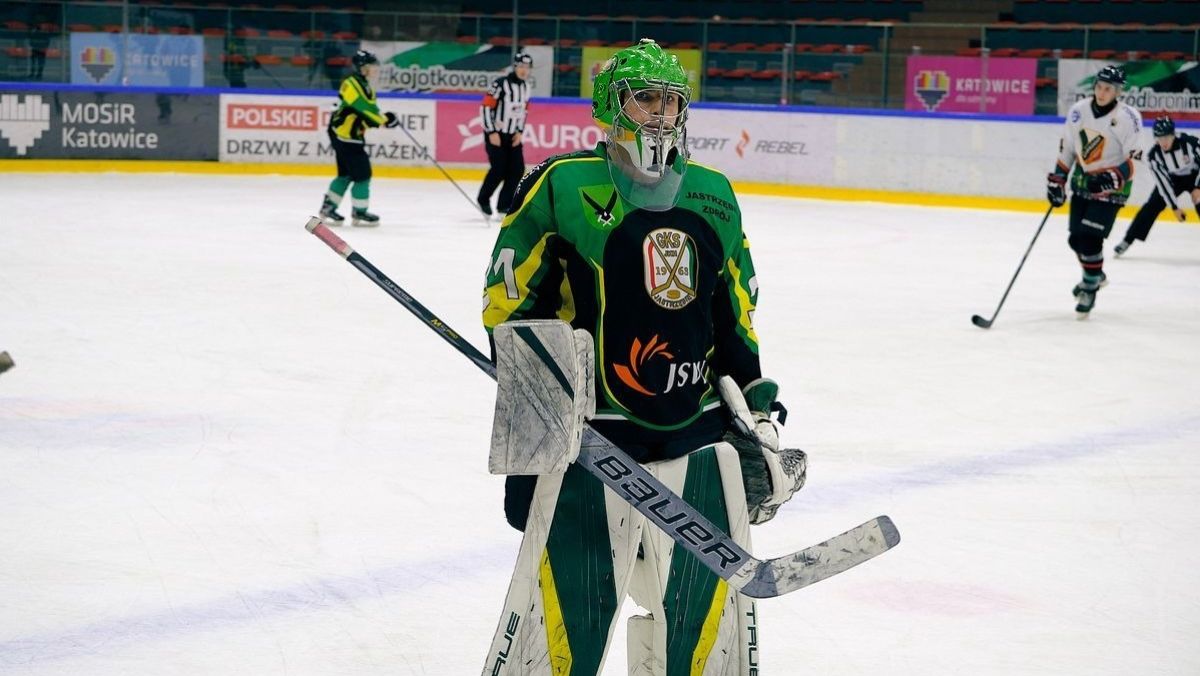 Kacper Michalski JKH GKS II Jastrzębie / fot: Kacper Jerke
