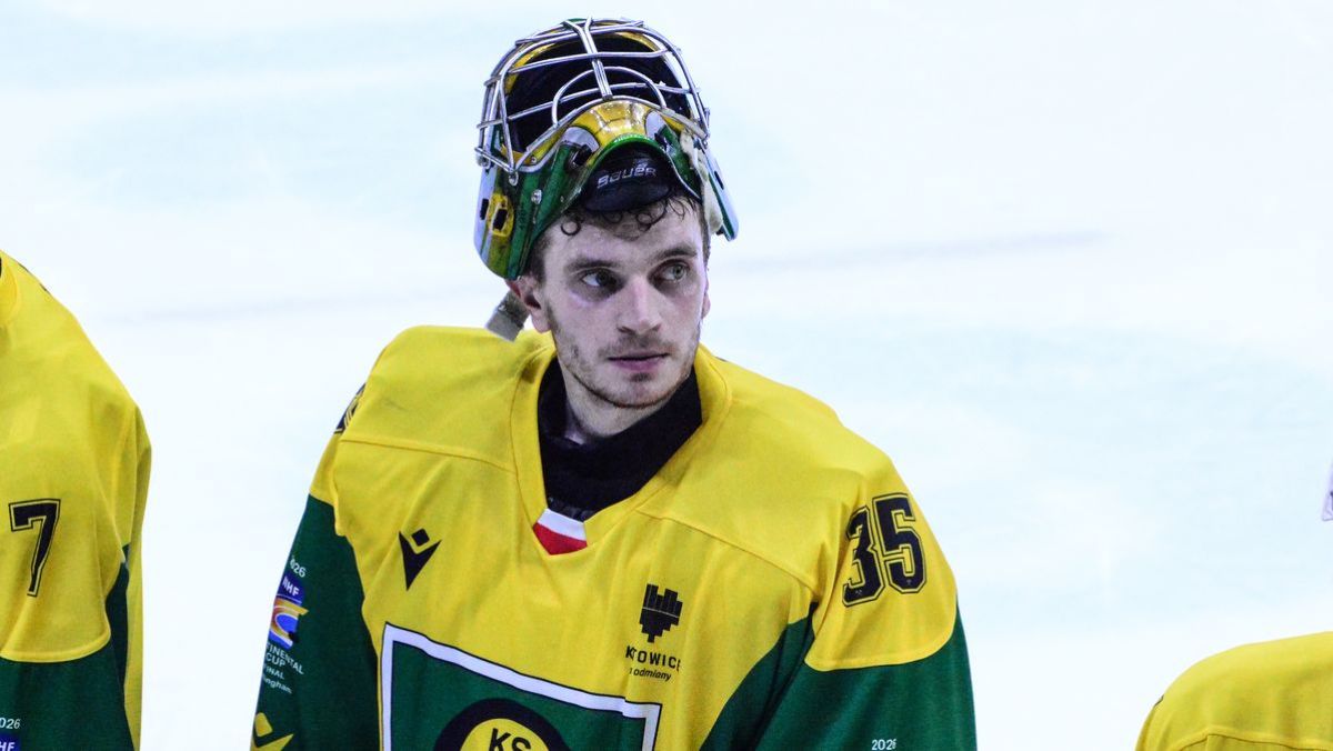 Michał Kieler w barwach GKS Katowice [foto: Klaudia Baron]