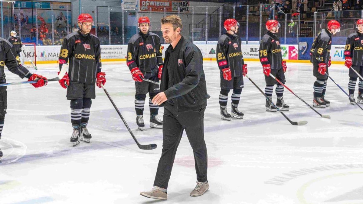 Krystian Dziubiński, trener Comarch Cracovii (fot. Jarosław Fiedor)
