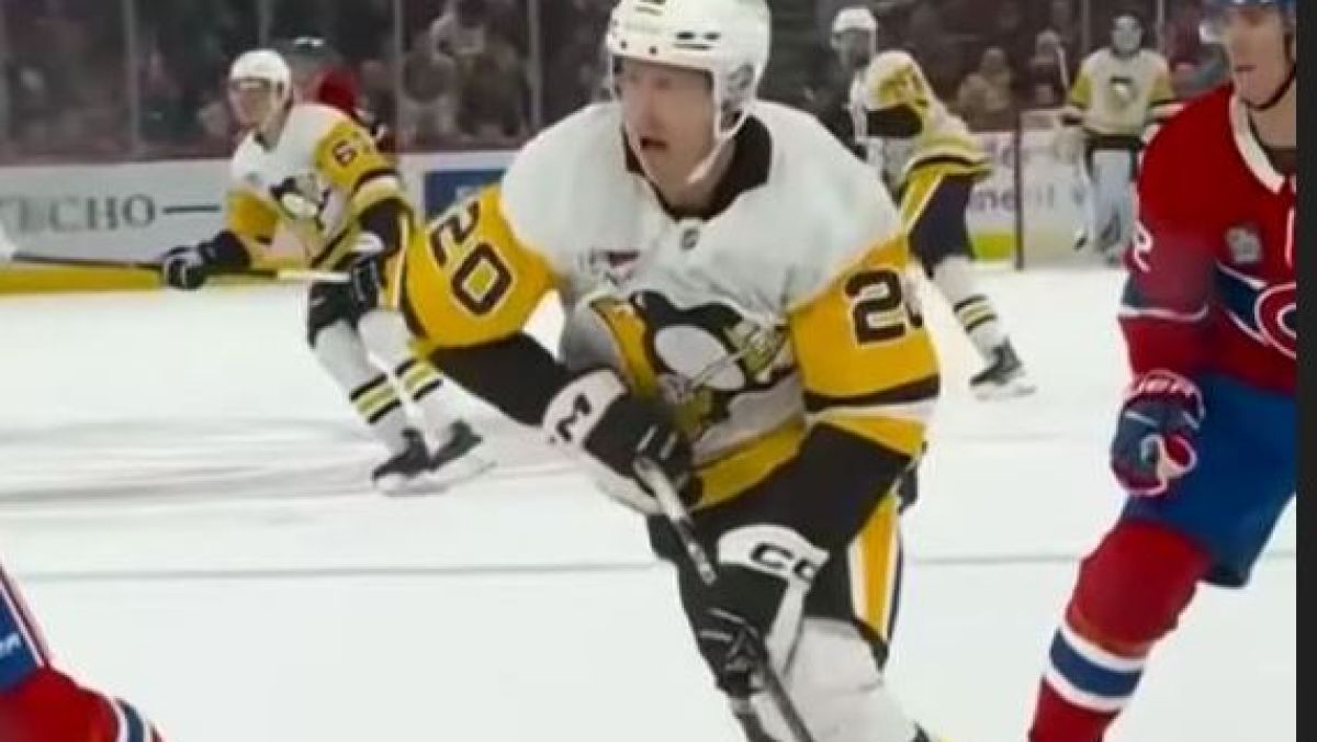 Lars Eller, Pittsburgh Penguins, screen YT
