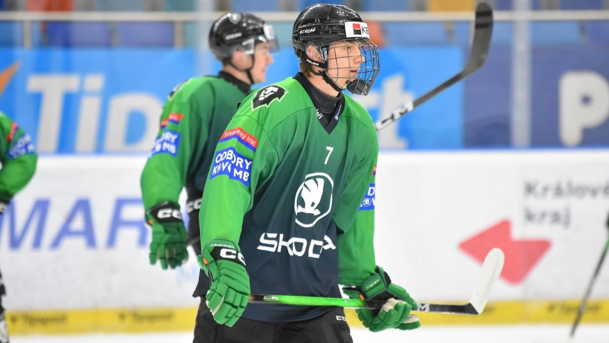 Leon Stryczek (fot. Facebook / Juniorský hokej / Ronald Hansel)