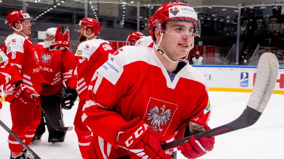 Alan Łyszczarczyk ,reprezentant Polski (Foto: Polski Hokej)