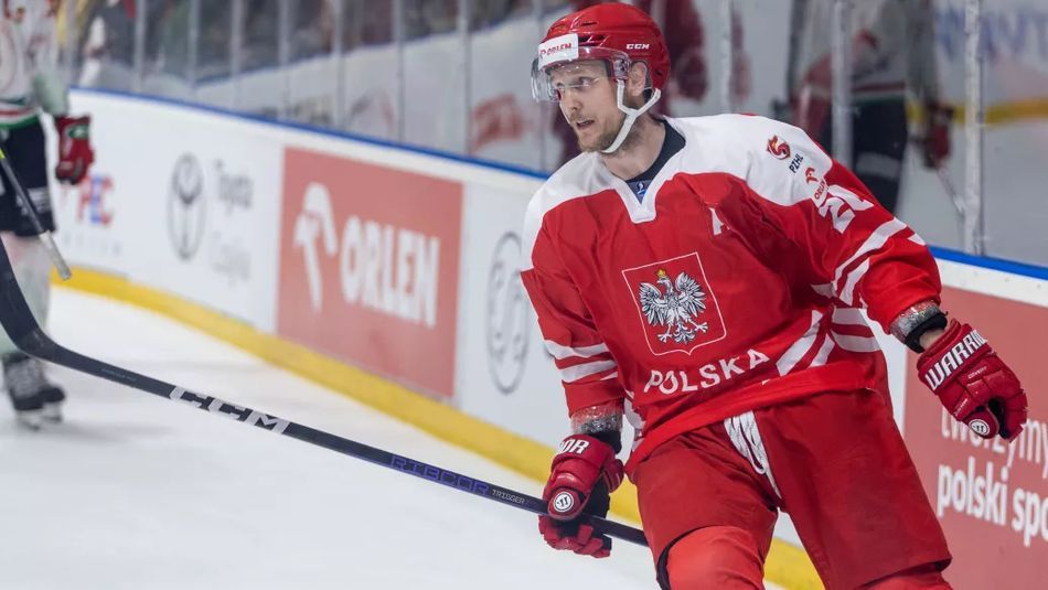 Doświadczony obrońca reprezentacji Polski, Marcin Kolusz (Foto: Polski Hokej)
