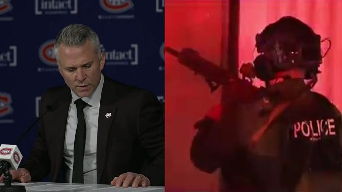 Emocjonalne wystąpienie legendarnego hokeisty. Jego syn krył się przed mordercą podczas meczu